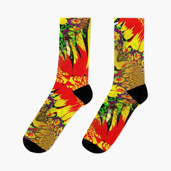 Item preview, Bright Flower of Contrasts, Warped, Fractals, and Layers designed and sold by Geoff Treagus.