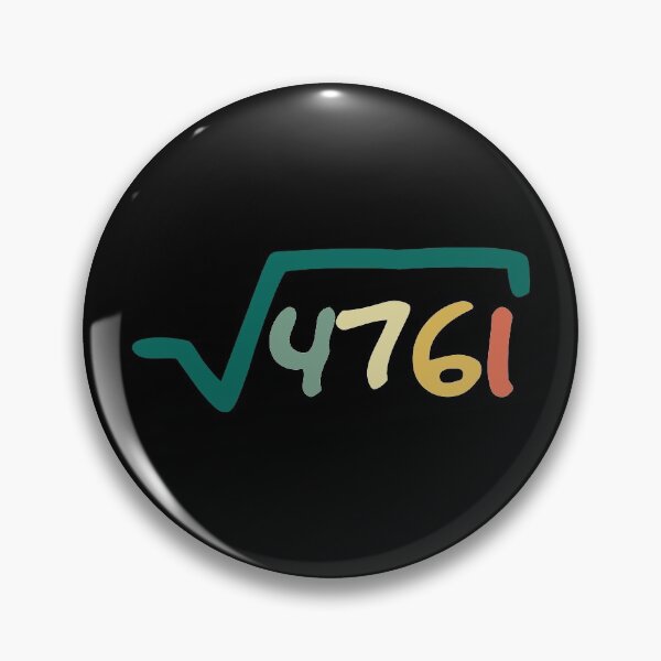 Item preview, Square root of 4761 - Funny 69th Birthday Math Design designed and sold by happy gift art.