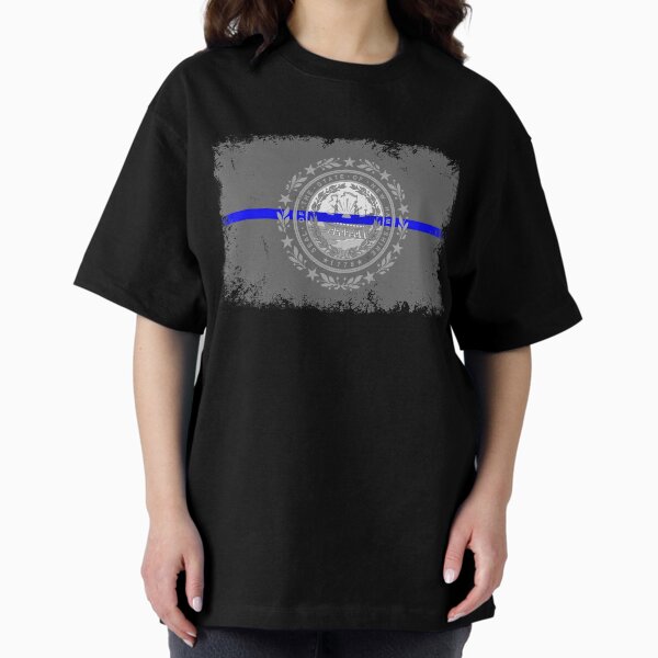 Item preview, Blue Line New Hampshire State Flag designed and sold by Runesilver.