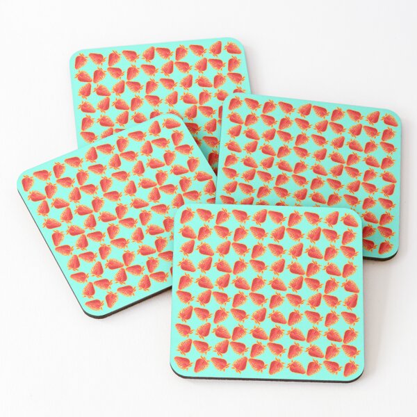Item preview, Fresh Red Strawberry Pattern designed and sold by syfufi.
