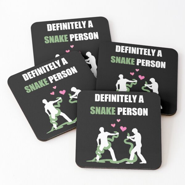 Item preview, Definitely A Snake Person, Fighting A Snake, Funny designed and sold by Avishy.