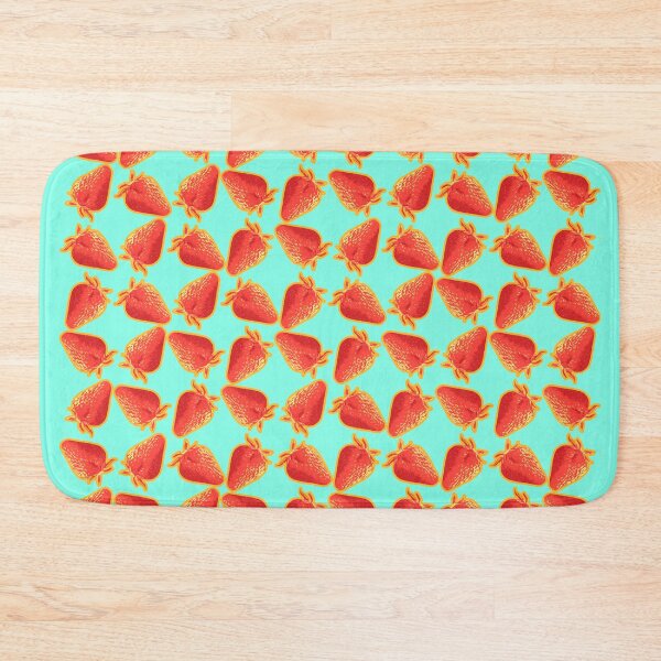 Item preview, Fresh Red Strawberry Pattern designed and sold by syfufi.