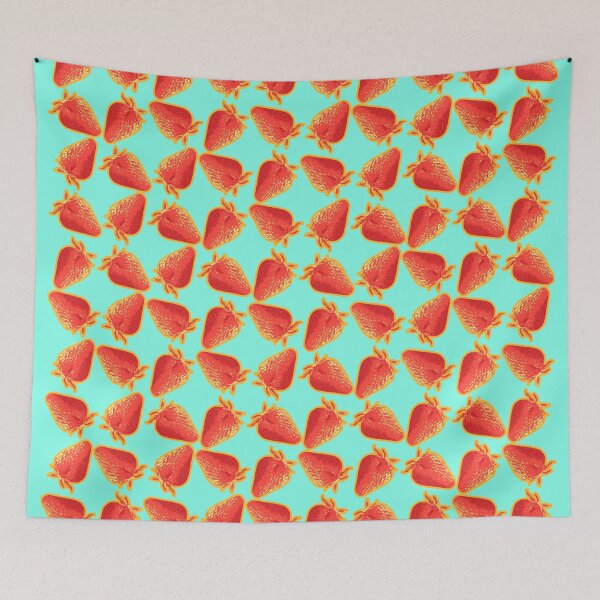 Item preview, Fresh Red Strawberry Pattern designed and sold by syfufi.