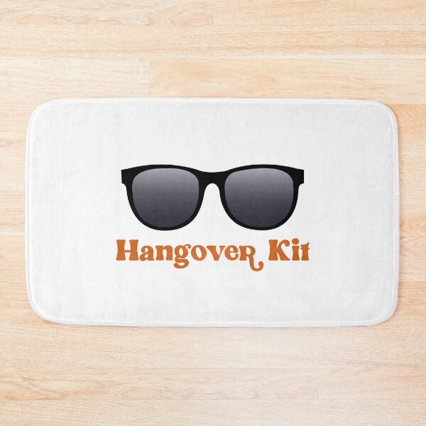 Item preview, Hangover Kit! Orange (on White) designed and sold by PawsitiveMum.