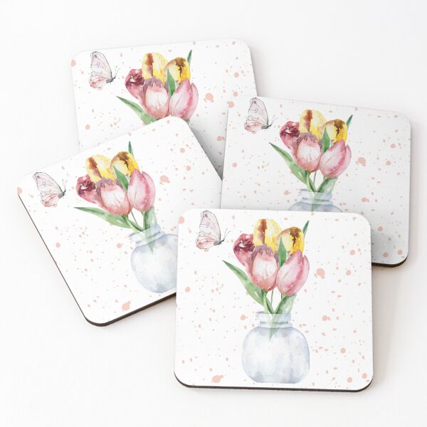 Artikelvorschau, Aquarell Blumentopf entworfen und verkauft von cinnamonbay.