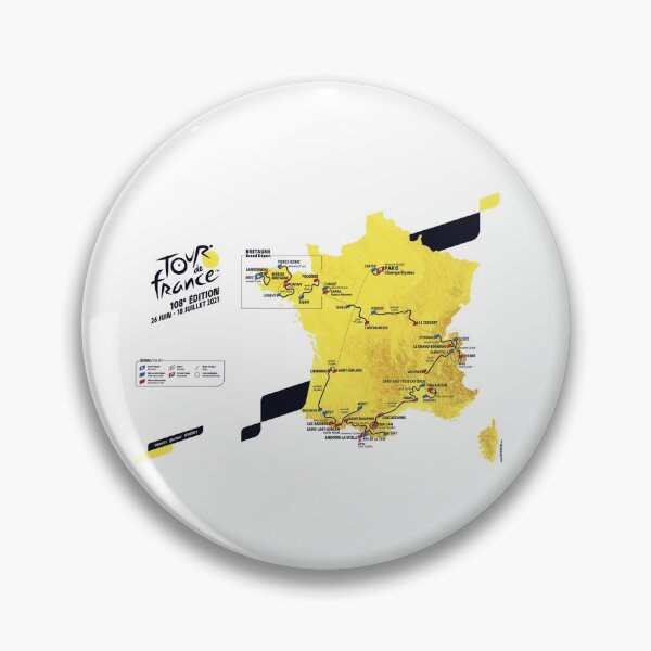 Item preview, Tour Map France 2021 Poster designed and sold by hummmatthew.