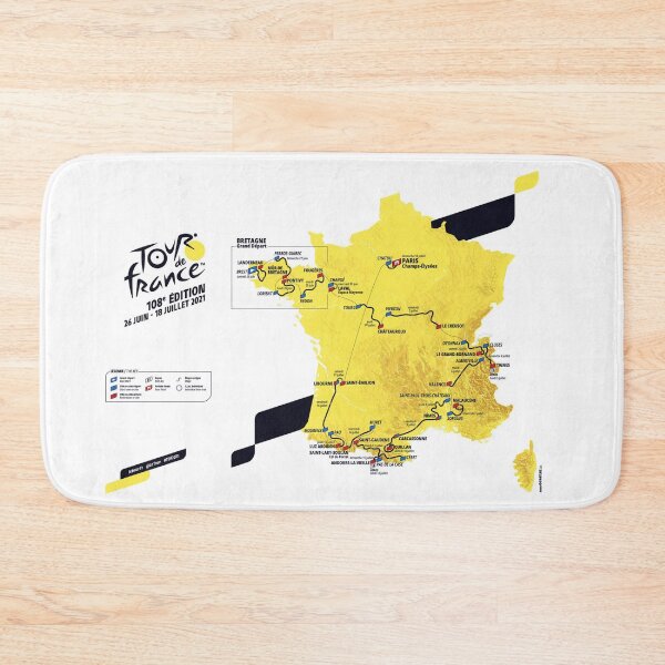 Item preview, Tour Map France 2021 Poster designed and sold by hummmatthew.