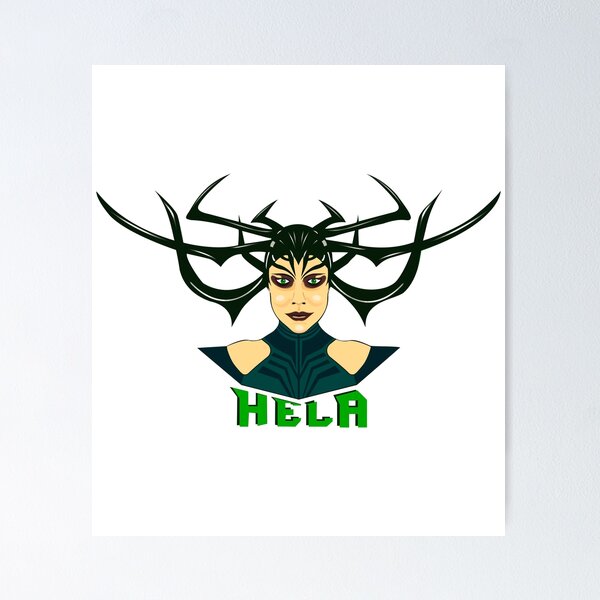 Hela outlets canvas, Comics canvas, Home Office decor, Comics wall decor, Fantasy canvas, Hela wall decor, Comic Books print, Ragnarok wall art