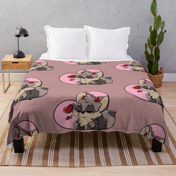 Item preview, Heart raccoon designed and sold by DevilOfGame.