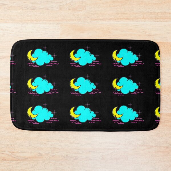 Item preview, Subtle Pansexual Pride Moon and Cloud designed and sold by tiredandbored.