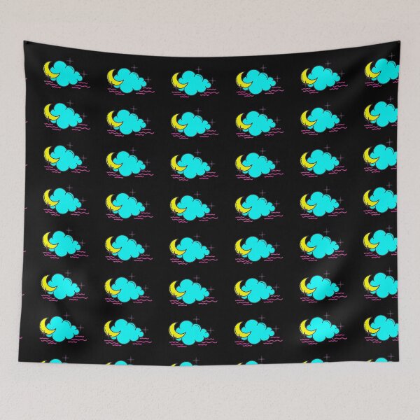 Item preview, Subtle Pansexual Pride Moon and Cloud designed and sold by tiredandbored.
