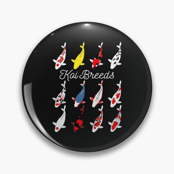 Item preview, Koi Breeds Koicarp Koifish Garden Pond Fish Koi Lover designed and sold by TheAplus.