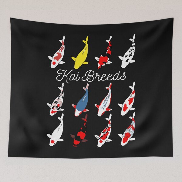Item preview, Koi Breeds Koicarp Koifish Garden Pond Fish Koi Lover designed and sold by TheAplus.