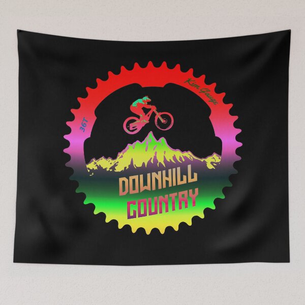 Item preview, Downhill Country (color gradient #5) designed and sold by Kim Gauge.