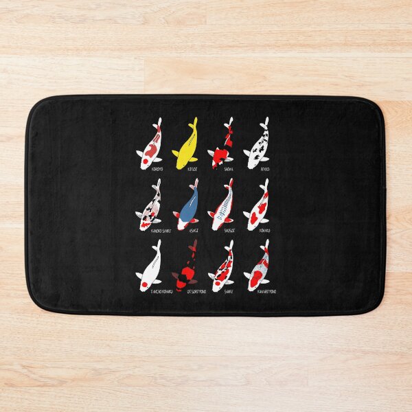 Item preview, Koi Breeds Names Koicarp Koifish Garden Pond Fish Koi Lover designed and sold by TheAplus.