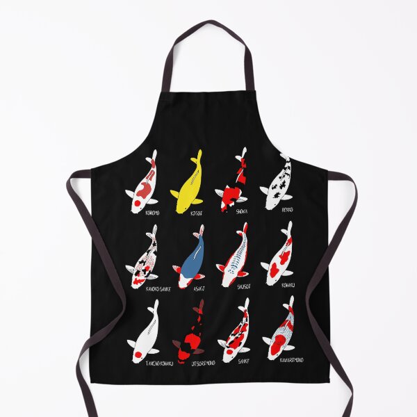 Item preview, Koi Breeds Names Koicarp Koifish Garden Pond Fish Koi Lover designed and sold by TheAplus.