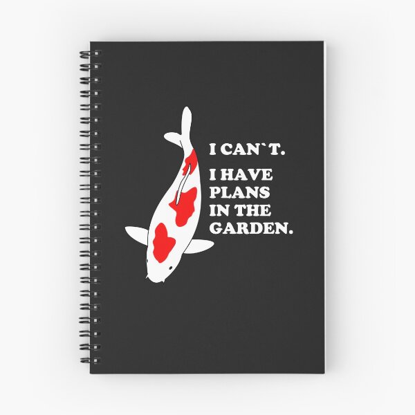 Item preview, Koi I Can`t I Have Plans Koicarp Koifish Garden Pond Fish Koi Lover designed and sold by TheAplus.