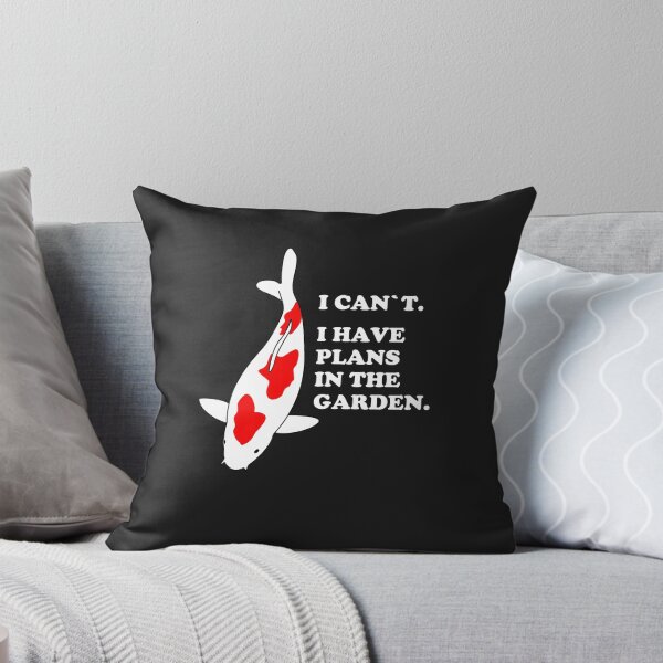 Item preview, Koi I Can`t I Have Plans Koicarp Koifish Garden Pond Fish Koi Lover designed and sold by TheAplus.