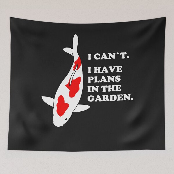 Item preview, Koi I Can`t I Have Plans Koicarp Koifish Garden Pond Fish Koi Lover designed and sold by TheAplus.