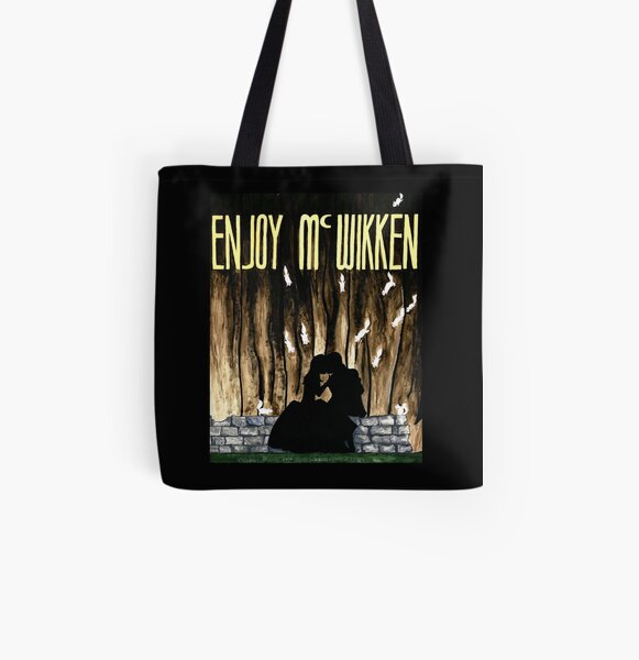 Night of the Squirrels Poster - Enjoy McWikken All Over Print Tote Bag