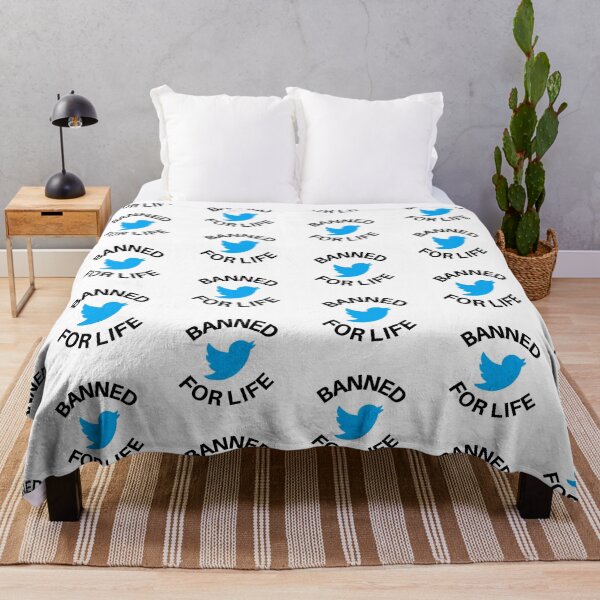 Item preview, Banned for Life by Twitter, Social Media Ban designed and sold by Zentropik.