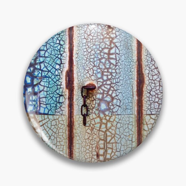 Item preview, Peeling Paint Tribal Rustic Mandala-style Mosaic Pattern - Yellow Blue Jade  - Vicki Hadfield designed and sold by Printable Pressies.