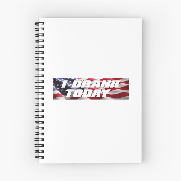 Item preview, Funny Voting Sticker - I Drank Today - American Flag designed and sold by Shop signer.