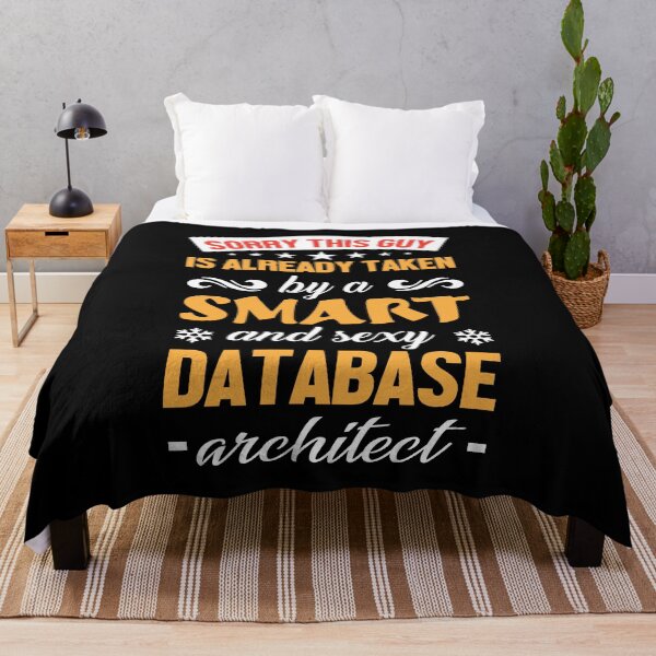 Item preview, Sorry This Guy Is Already Taken By A Smart And Sexy Database Architect designed and sold by Silver Medal.