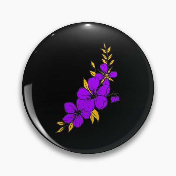 Item preview, Intersex Pride Flowers. Intersex flowers designed and sold by tiredandbored.