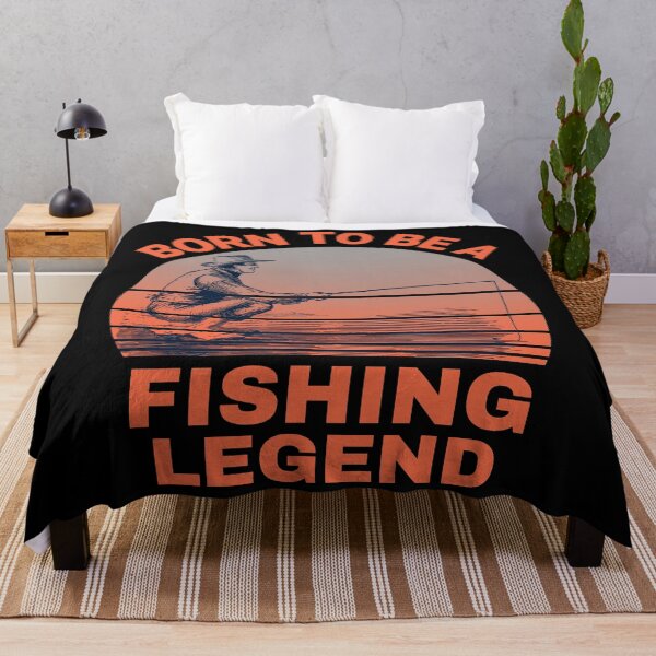Item preview, Born To Be A Fishing Legend designed and sold by YOYOCollection.