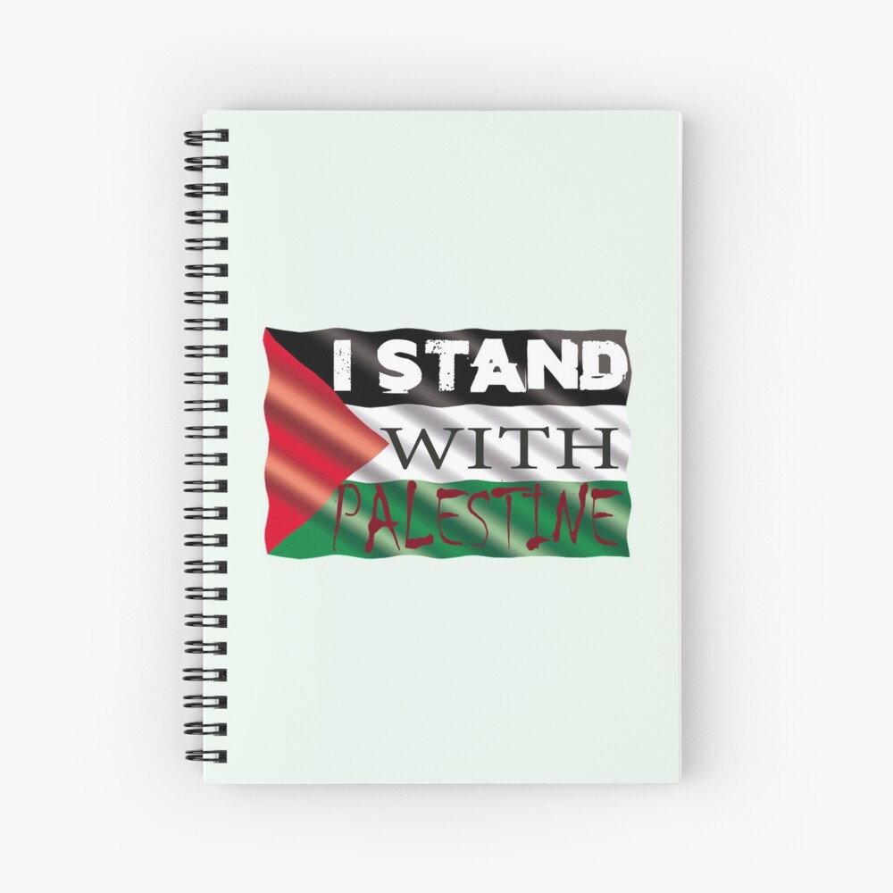 Palestinian Keffiyeh - كوفية فلسطينية  Spiral Notebook for Sale