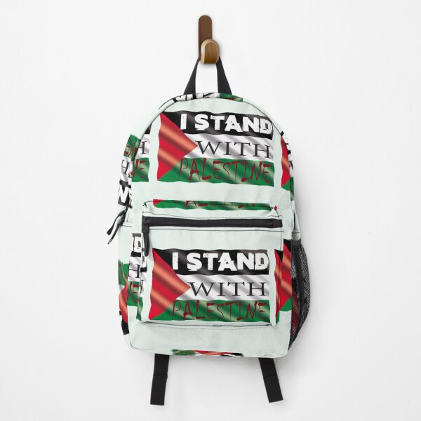 Vista previa del artículo con la obra «Apoyo a Palestina», diseñado y vendido por UnCatchable.