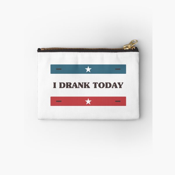Item preview, I drank today Vintage drinking voting quote sticker american flag designed and sold by Shop signer.