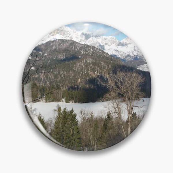 Item preview, Berchtesgaden, Germany: What remains of the Berghof Hitler's residence and headquarter in the Obersalzberg. What he saw from his window. Sunny and cold winter morning with snow designed and sold by Maurizio Fabbroni.