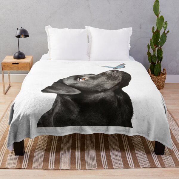 Item preview, black dog and butterfly designed and sold by Elbruz.