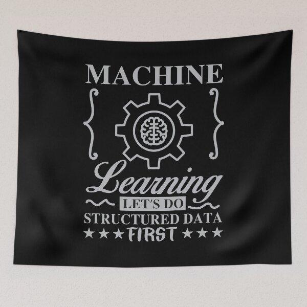 Item preview, Machine Learning Let's Do Structured Data First designed and sold by Silver Medal.