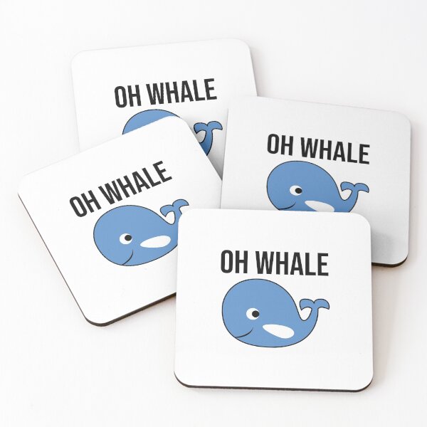 Item preview, "Oh Whale" - Funny saying designed and sold by MerlinTea.