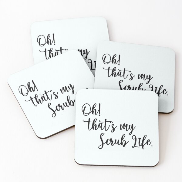 Item preview,  Oh that's my scrub life Aesthetic designed and sold by Medical Musings.