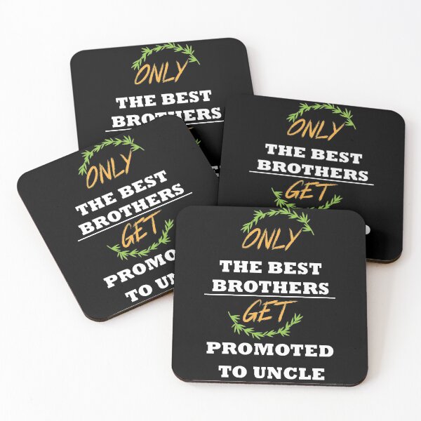 Item preview, Only the best brothers get promoted to Uncle designed and sold by Otmaneshop.