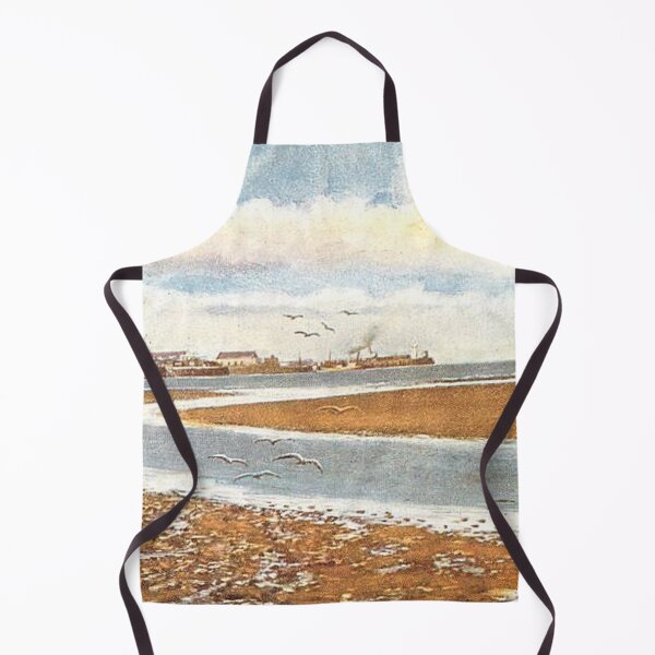 Item preview, Vintage Illustration of Ardrossan, Scotland - The Harbour designed and sold by yourscotland.