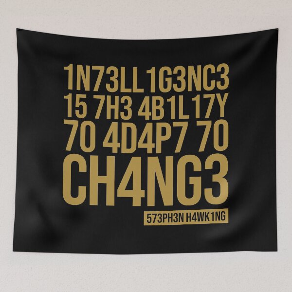 Item preview, Intelligence is the ability to adapt to change designed and sold by chococaramels.