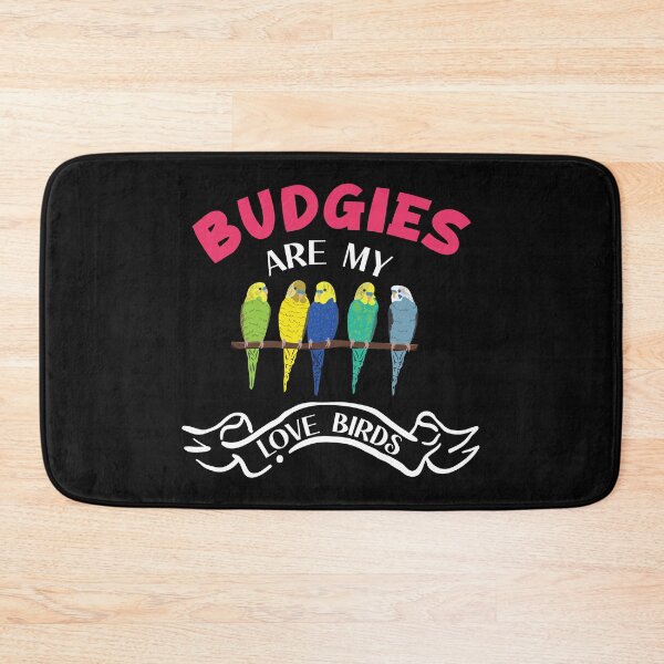 Item preview, Budgie Budgies Love Birds Budgerigar Parakeet Pet Bird designed and sold by TheAplus.