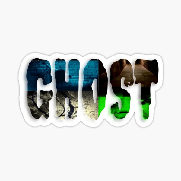 ghost-text-contains-a-variety-of-ghosts-sticker-for-sale-by-hoogking-redbubble