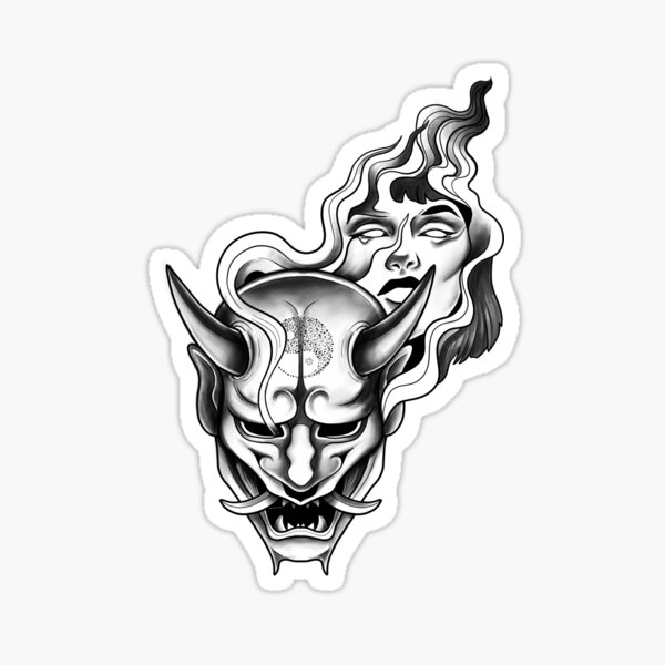 "Dark Tattoo Art" Sticker for Sale by loumynouART Redbubble
