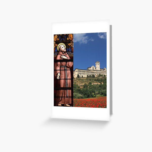Saint Francis of Assisi Greeting Card
