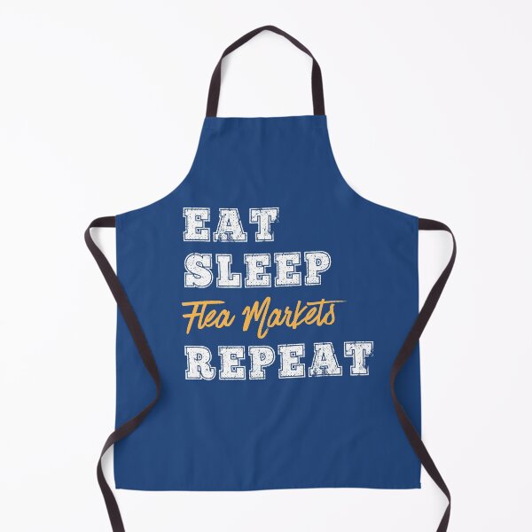 Item preview, Funny Eat Sleep Flea Markets Repeat Thrifter Thrifting Bargain Shopper Gift designed and sold by carlhunt99.