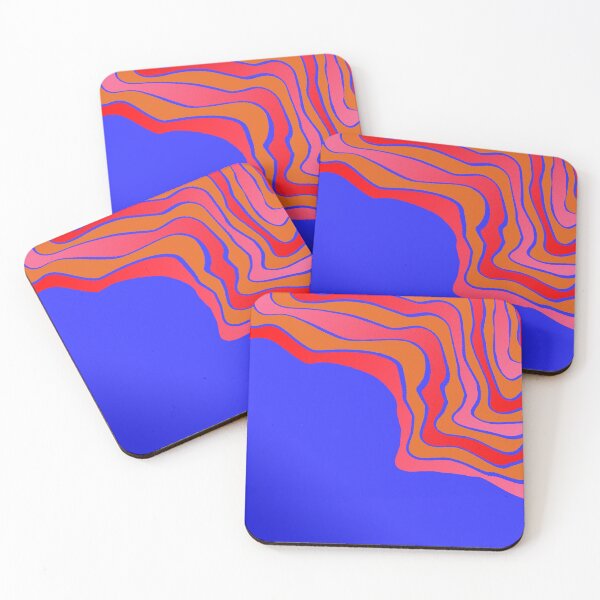 Item preview, Topographical Bright Waves designed and sold by skapastudios.