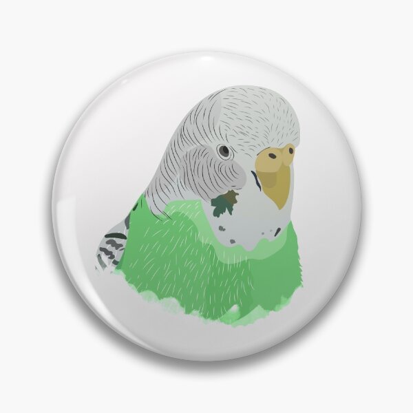 Item preview, Green Budgie Budgies Budgerigar Parakeet Pet Bird designed and sold by TheAplus.