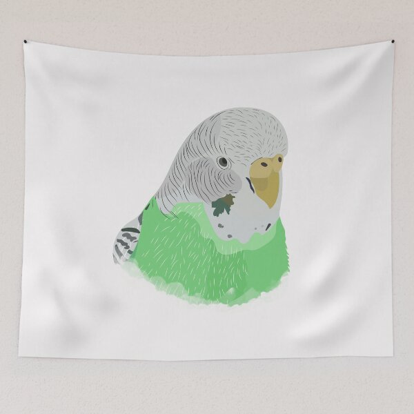 Item preview, Green Budgie Budgies Budgerigar Parakeet Pet Bird designed and sold by TheAplus.
