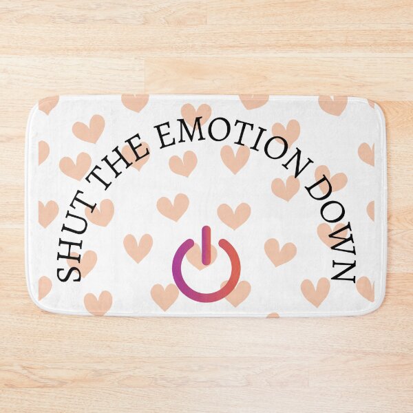 Item preview,  shut the emotion down - anxiety - anxiety disorder designed and sold by Amalzaki.